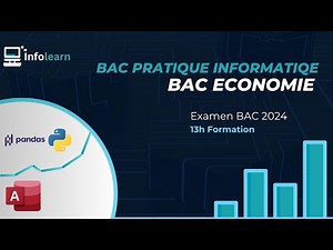 Révision Bac Pratique informatique(2024 13h)|BAC Economie & Gestion