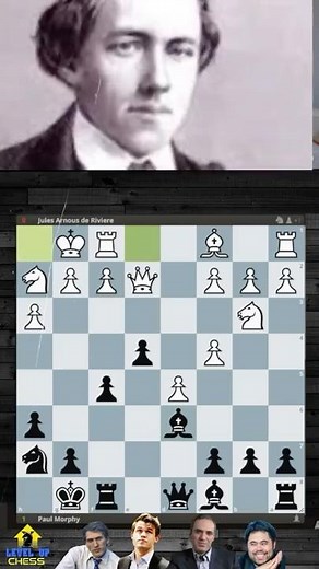 Morphy’s Tactical Genius Strikes Hard! | Chess Puzzle | Chess Tactics
