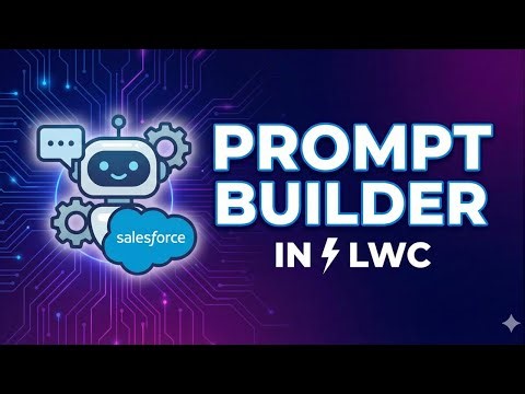 How to Invoke Prompt Builder from Lightning Web Component (LWC) | Salesforce AI Tutorial #agentforce