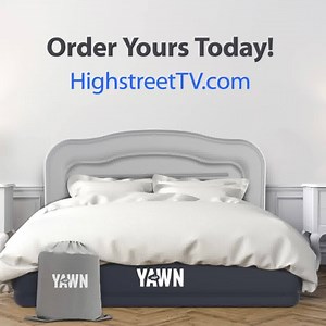 YAWN Air Bed is the Self-Inflating Air Bed that won’t let you down!