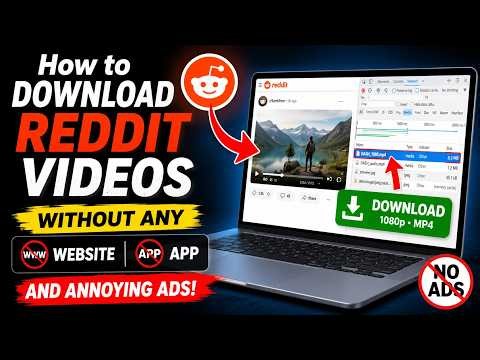 How to Download Reddit Videos Without Any Website or App And Ads!