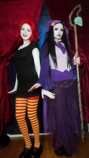 Ruby Gloom and Misery Cosplay Fun with Lillibug