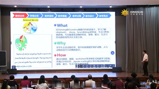 02说课李俊志【含课件/逐字稿】外研新标准三起 Book7 Module7 Period3 Animal World