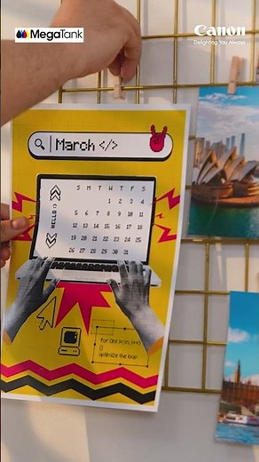 Create workspaces that fuels creativity with PIXMA G3010!