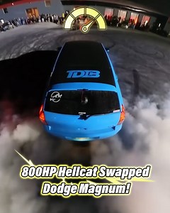 800HP Hellcat Dodge Magnum 😱🚗 | ThatDudeInBlue