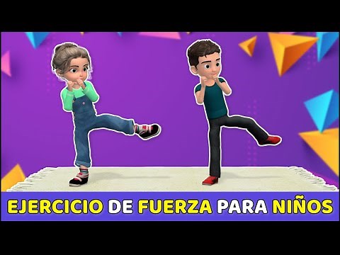 10 EJERCICIOS PARA NIÑOS - ENTRENAMIENTO DE FUERZA