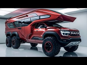 2025 Dacia Sandman 6x6: Unstoppable Power, Stunning Design!