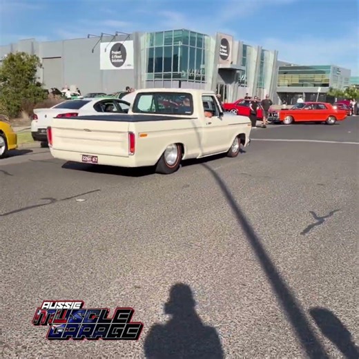 This Ford F100 is INSANELY Low #CarCulture #MuscleCars