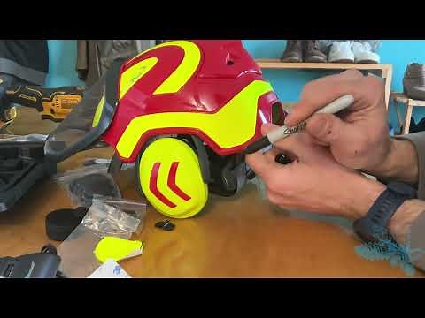 How to Install a SENA communication system to a Protos helmet Version 2