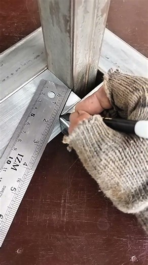 Great idea hollow frame corner connection