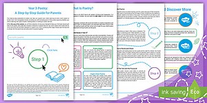 Year 3 Poetry: A Step-by-Step Guide for Parents