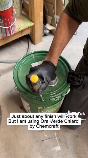 I’ve had some people ask about some of my recent pieces using black stain. Here’s what I use and my process! #wood #woodworking #woodworker #stain #woodstain