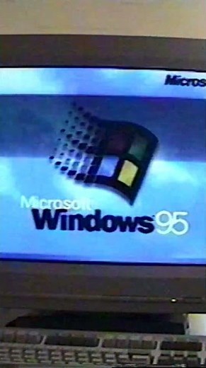 Windows 95 RETRO 486 computer startup sound in the BACKROOMS