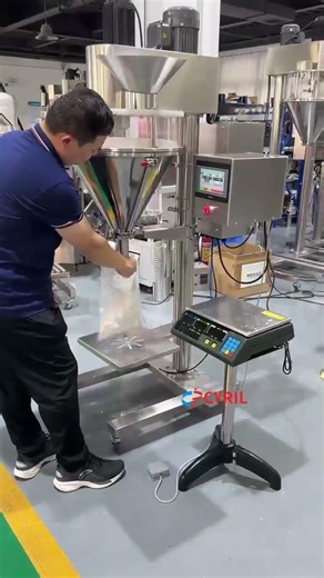 Semi-automatic Powder Filling Machine #SemiautomaticPowderFillingMachine #PowderFillingMachine