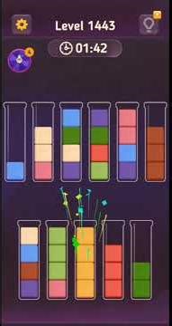 Block King Time Attack Level 1441 to Level 1445