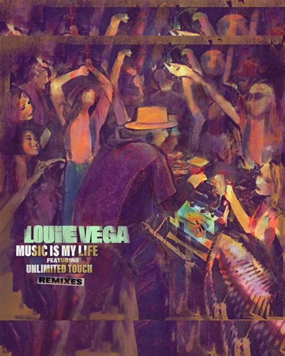 MUSIC IS MY LIFE 🙏 New remixes incoming... https://nervous-records.lnk.to/musicismyliferemixes | Little Louie Vega