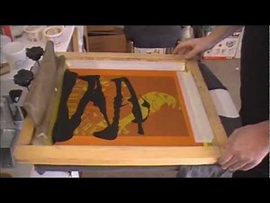 Four Color Discharge Print