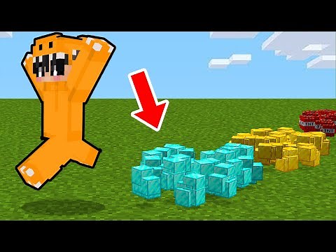 Minecraft, But JUMPING drops RANDOM Items...