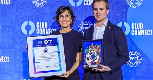 Club Brugge Foundation ontvangt 100.000 euro voor sociaal voetbalproject
