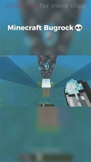 Minecraft bedrock moment