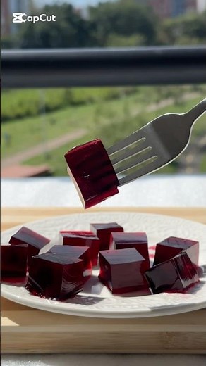 Hibiscus Cinnamon Jelly 🍮✨ | Refreshing & Easy Dessert Recipe