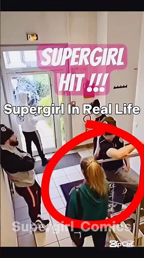 Supergirl in REAL LIFE! #shorts #supergirl #shortsvideo