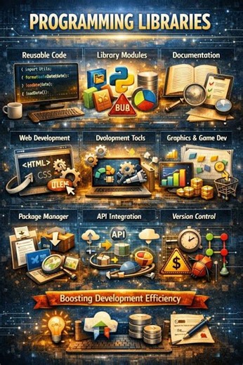 Programming libraries #computereducation