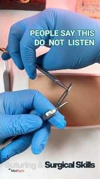 Hit the ❤️ if you learnt something #suture #medicalstudent #doctors #medicine #medicalschool #meded