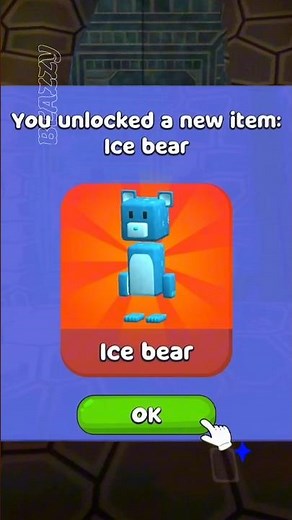 Secret NEW Ice Bear Skin! 🤫❄️ | Super Bear Adventure #shorts