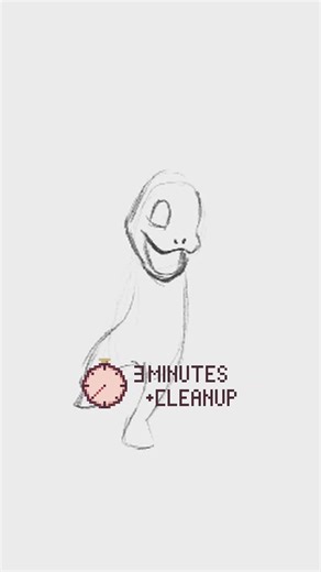 Sketch ’Em All 026/151 – Machop – 3-Minute Pokémon Sketch