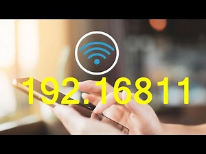 192.16811 Admin Login Guide