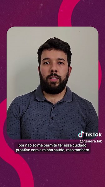 “Com o teste da Genera, descobri minhas raízes sefarditas e aprendi muito sobre minha saúde. Sou extremamente grato por essa jornada de autoconhecimento.