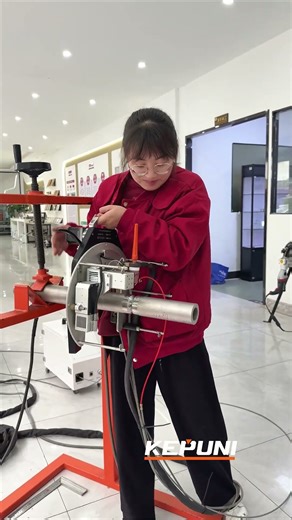 Orbital Welding Machine - The Orbital rotates the tungsten electrode to complete the welding.