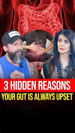 3 Hidden Reasons Why Your Gut Is Always Upset | Fix Your Gut Naturally #shorts