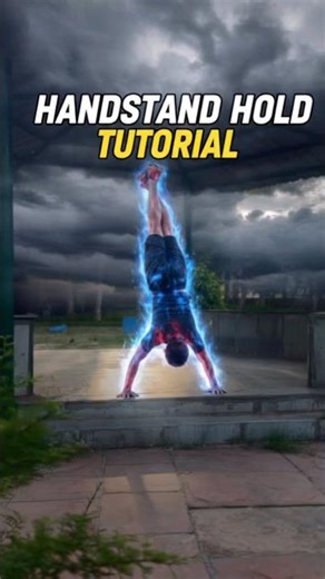 Handstand Hold Tutorial | Balance & Strength Training | Calisthenics Skills 2025 #shorts