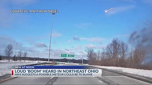 Meteor over Ohio likely led to loud boom, NWS says