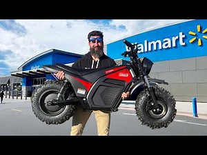 I Bought the Cheapest Mini Bike from Wal Mart