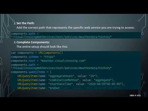 Unlocking JSON Fetching: How to Successfully Use URLComponents in Swift