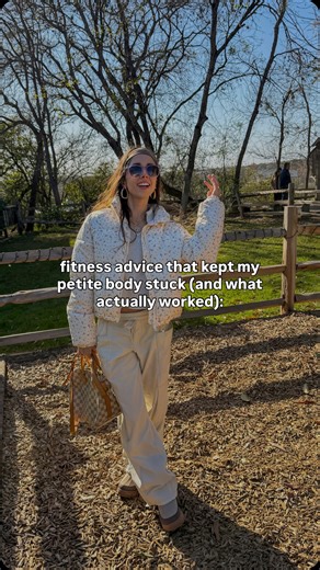 ANDREA SOFIA | For years, I followed the same fitness advice everyone else did…Eat less. Do more cardio. Stay “small.” As a petite woman, that kept me: •... | Instagram