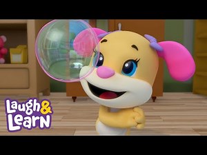 Blowing Bubbles Song | Laugh & Learn™ | Cartoons and Kids Songs | Learn ABCs + 123s | Nursery Rhymes