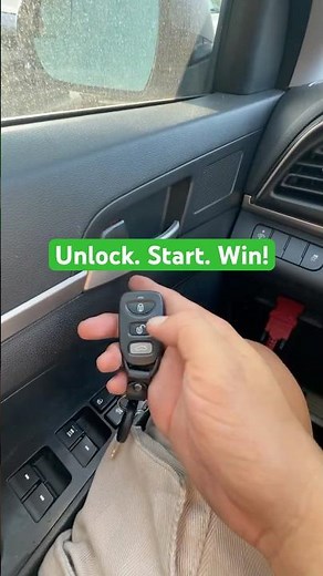 Hyundai Elantra Key & Remote Test – Unlock, Start, Boom!