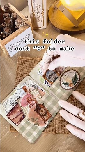 from paper to perfect pocket folder in minutes 🤎
