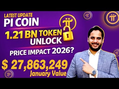 Pi Coin Supply Unlock 2026 | Pi Network GCV Value vs Ecosystem | Impact on Price Explained