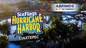¡TENEMOS FECHA DE APERTURA! Prepara tu traje de baño y tu cubrebocas que Six Flags Hurricane Harbor Ox, el oasis tropical más cercano a la CDMX, abre sus puertas nuevamente el 27 de febrero de 2021. Recuerda que tenemos los más altos estándares de salud y seguridad. Puedes reservar tu visita ya en www.sixflags.com/es/hurricaneharborox/reserve | Six Flags Mexico