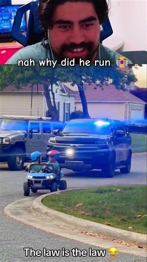 kid didnt want to get caught