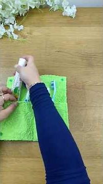 Easy DIY Toothbrush Holder ✨ #handmade #diy #easysewing #craft #sewing