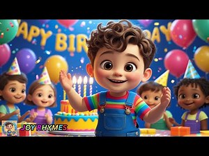 Happy Birthday Song for Kids 🎂 Fun Dance & Sing Along Party Video
