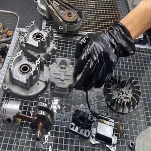 80K views · 1.7K reactions | Honda CRF 50 Mini Dirt Bike Restoration - Restored minibike 49cc Rotten | A͜͡9 Black | Facebook