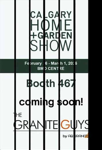 ✨ Home Garden Show 2026 ✨ We are excited to be back once again to share what we are most passionate about: new collections, new ideas, and an experience designed to offer you personalized, one-on-one attention. 📍 BMO Centre 🗓️ March 21–24 📌 Booth 467 We look forward to welcoming you and sharing the Home Garden Show 2026 experience together. | The Granite Guys Ltd.