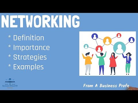 Networking in the Workplace | From A Business Professor